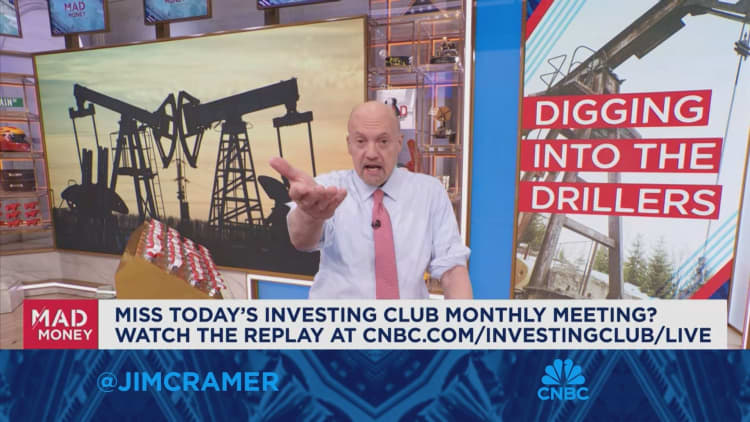 Jim Cramer digs into oil drillers after earnings