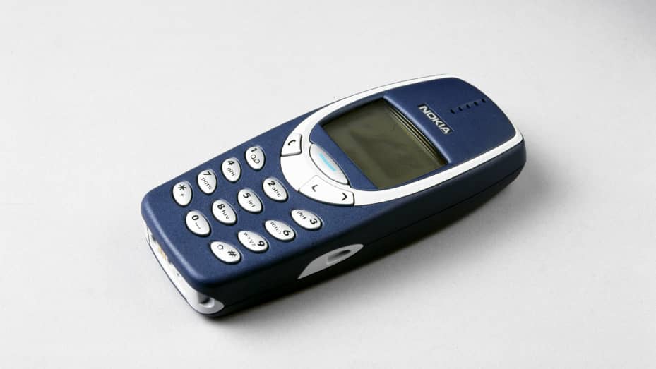 The Nokia 3310 launched September 2000.