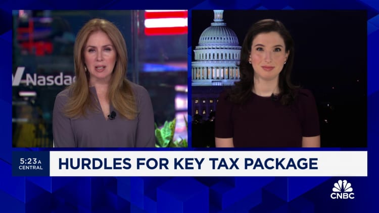$78 billion bipartisan tax package faces increasing opposition