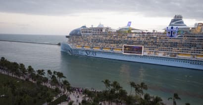 World's largest cruise ship sets sail from Miami, stoking environmental concerns