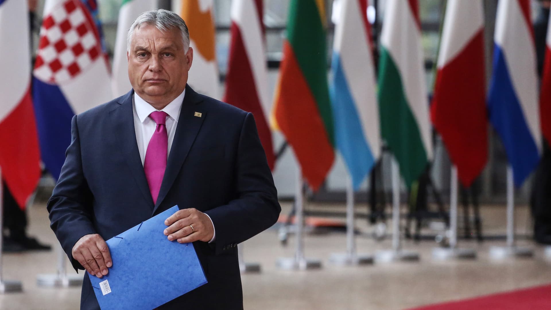 Hungary accuses EU of blackmail over Ukraine aid standoff
