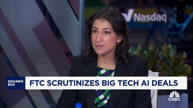 FTC Chair Lina Khan on scrutinizing Big Tech AI deals: The goal here is to look 'under the hood'