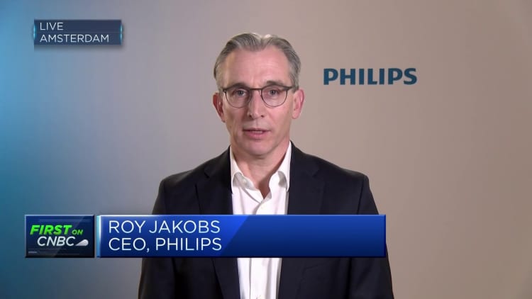 Philips CEO says company is 'pulling growth out of every single market' in the world