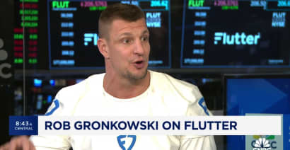 Rob Gronkowski on Flutter's NYSE debut, sports betting landscape and Super Bowl prediction