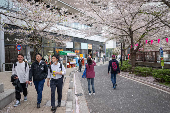 Pengangguran di Jepang, reaksi likuidasi Evergrande