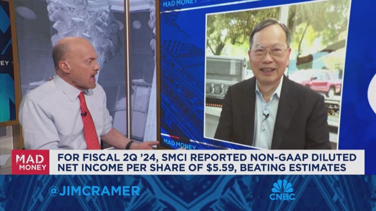 Super Micro Computer CEO Charles Liang goes one-on-one with Jim Cramer