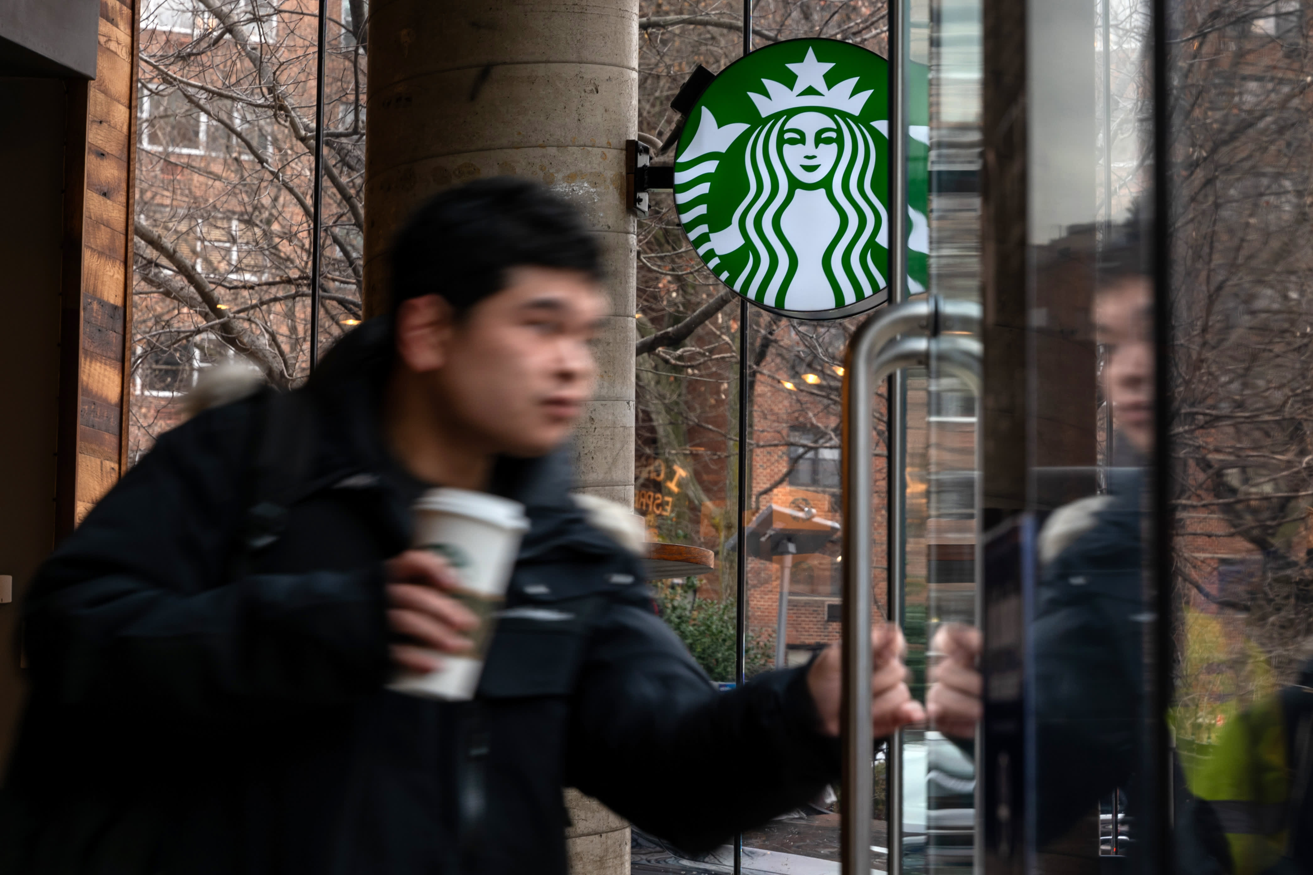 Starbucks’ earnings report was weak — but Wall Street expected worse