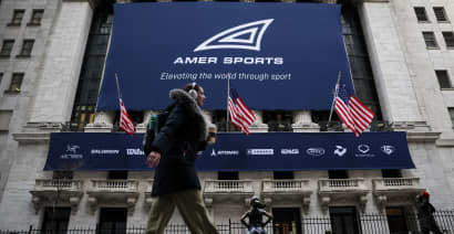Shares of Amer Sports drop after first earnings report