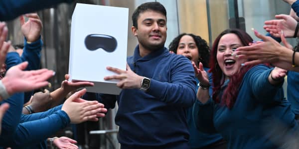 Apple's Vision Pro virtual reality headset launches in U.S.