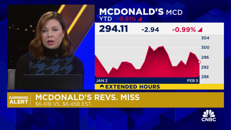 McDonald’s revenue misses estimates as Middle East conflict weighs on quarterly sales