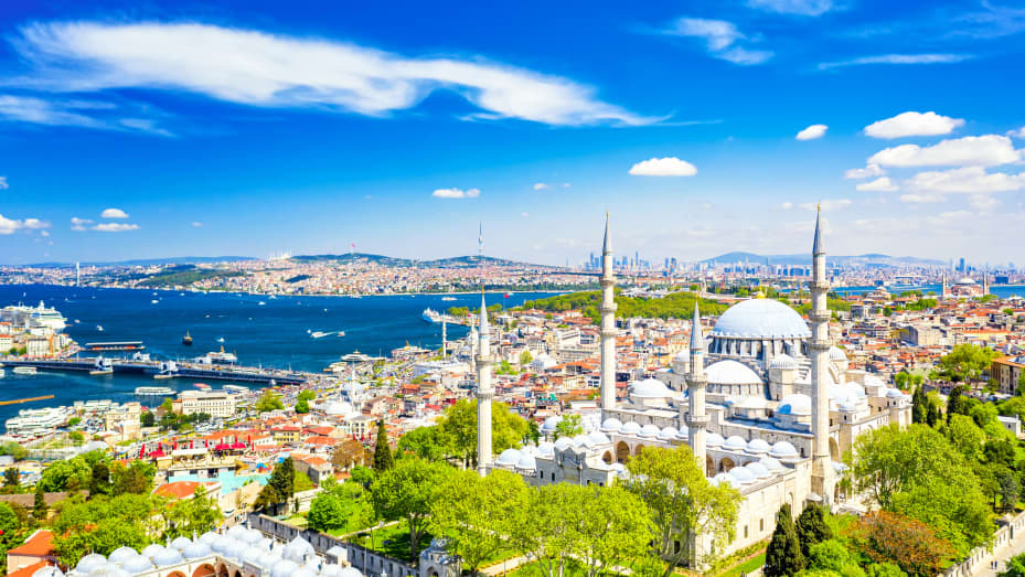 Istanbul saw the most international arrivals in 2023, according to Euromonitor International.