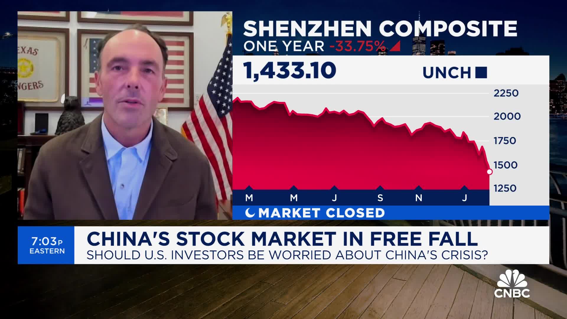 China 'had 20 plates spinning', and they are all crashing right now, says Hayman Capital's Kyle Bass