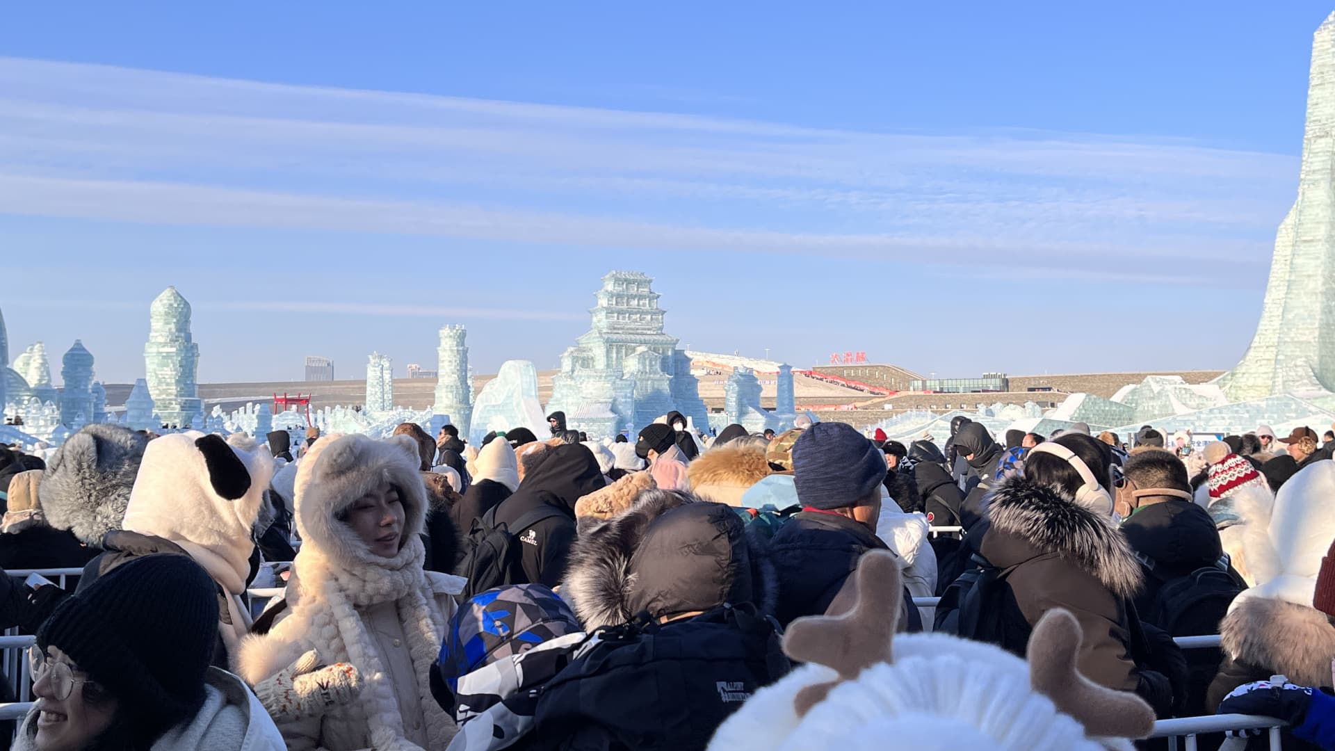 Some attendees at Harbin's 2024 festivities complained about long lines.