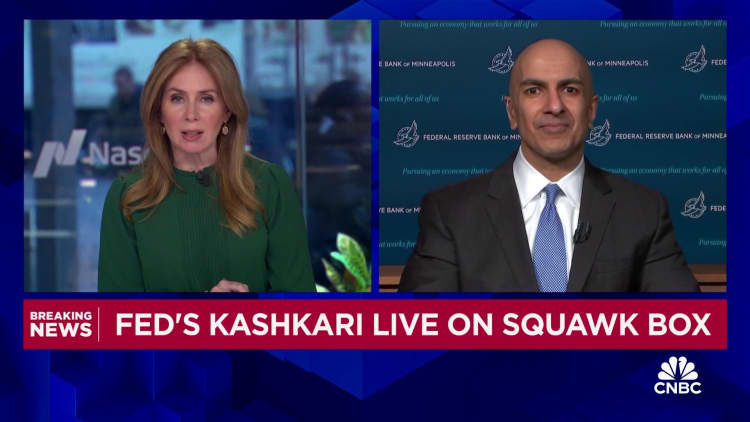 Minneapolis Fed Pres. Neel Kashkari: 2 to 3 rate cuts seem appropriate right now based on the data
