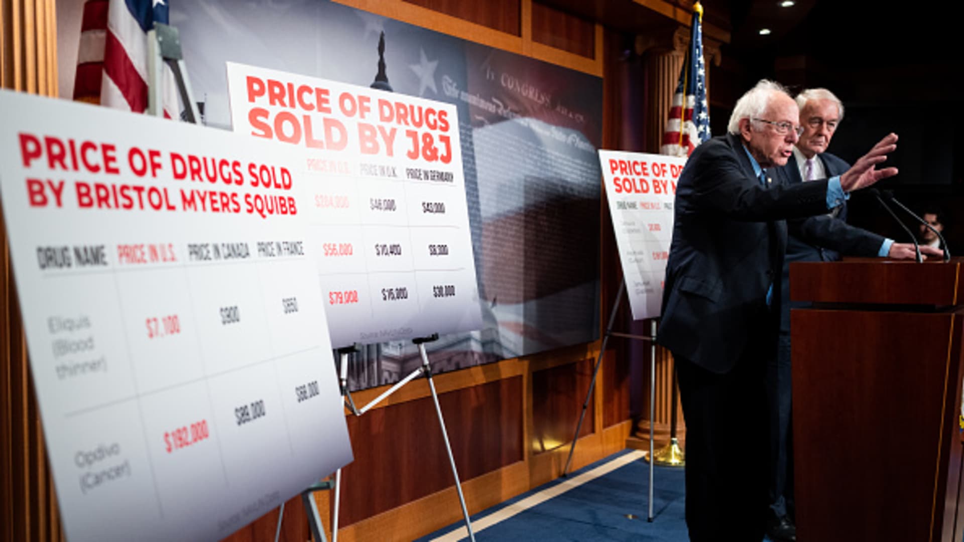 Senators to question Merck, J&J and Bristol Myers Squibb CEOs over high U.S. drug pricing