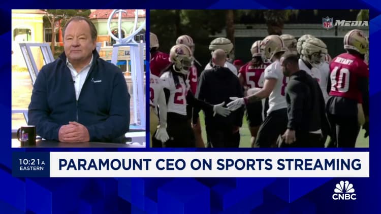CEO de Paramount sobre el Super Bowl 58 y la nueva empresa deportiva conjunta