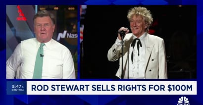 Rod Stewart sells rights for $100 million