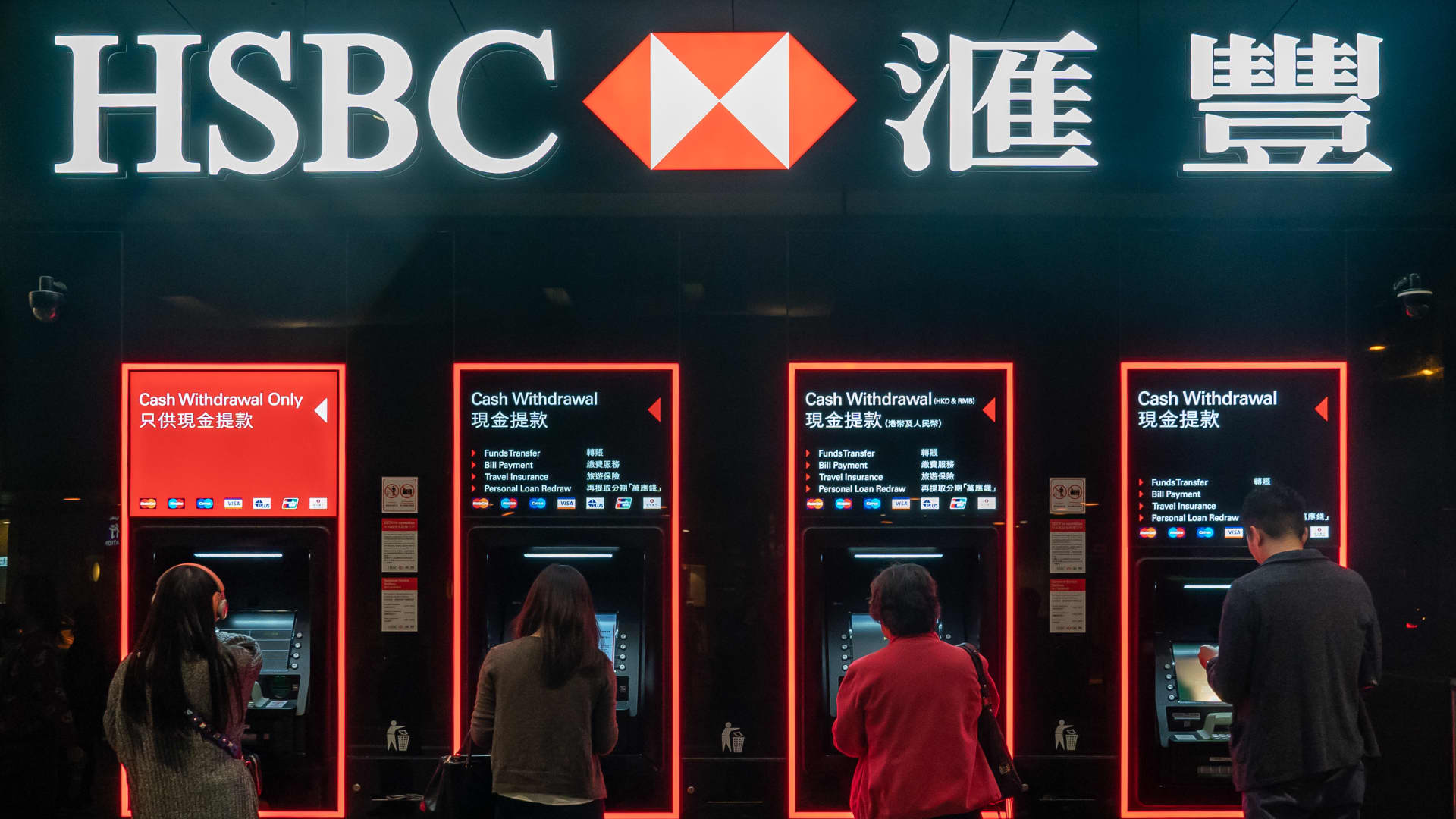 HSBC’s record annual profit misses estimates on China write-down, shares tumble