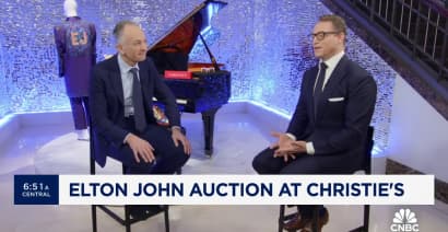 Elton John auction at Christie's: Here's what's in the vast collection