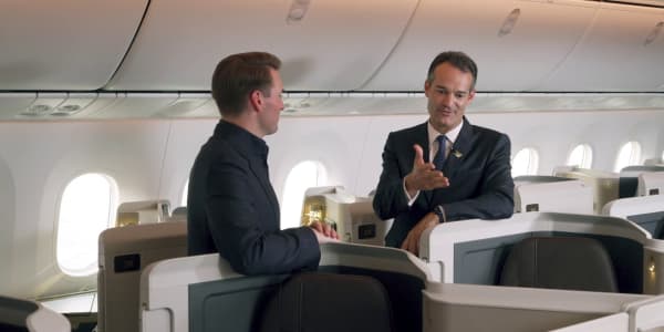 Tour Etihad’s newest plane with the airline’s CEO
