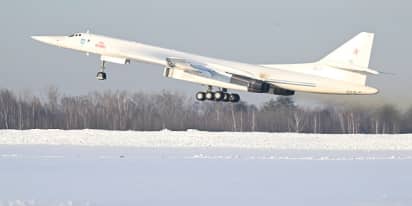 Russia’s Putin flies on a nuclear-capable strategic bomber; Ukraine welcomes extra military support