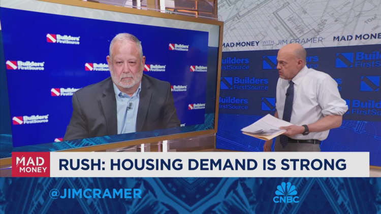 Builders FirstSource CEO Dave Rush goes one-on-one with Jim Cramer