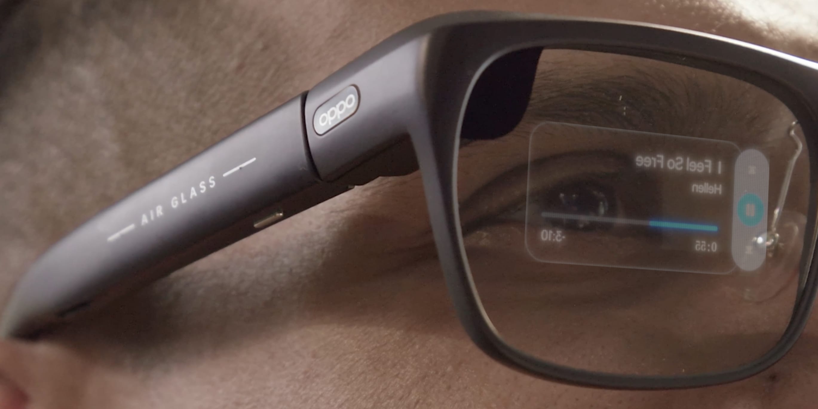 Augmented reality glasses with AI voice assistant