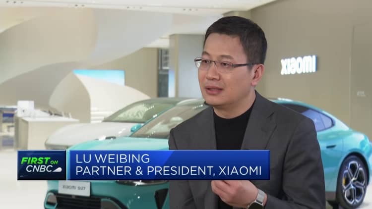 Xiaomi menargetkan 20 juta pengguna premium untuk kendaraan listrik barunya, kata presiden