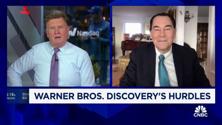 La gran pregunta que enfrenta Warner Bros. Discovery es si podrá crecer, dice Tom Rogers