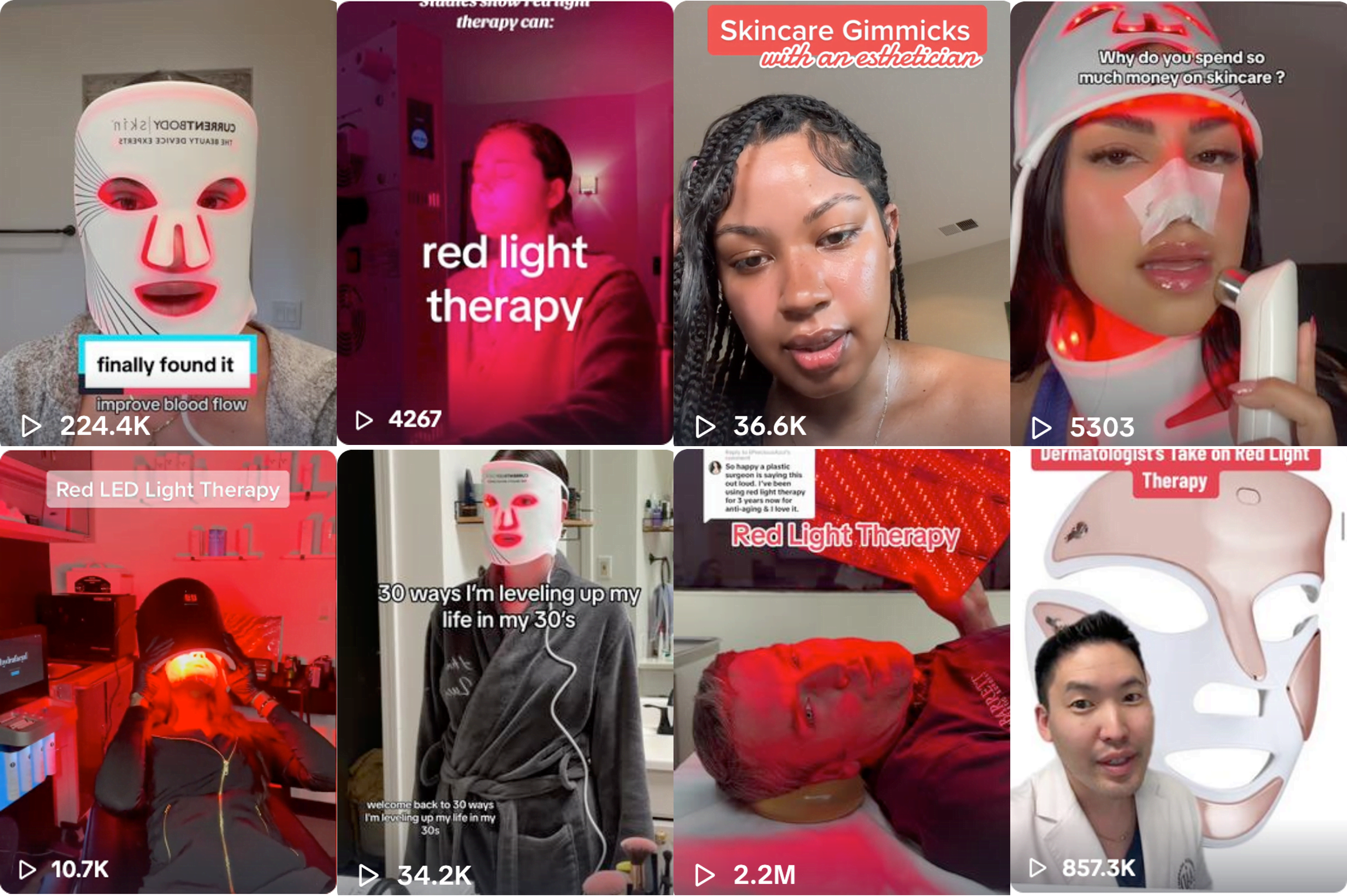 Red light therapy is trending on TikTok: Here's what to know