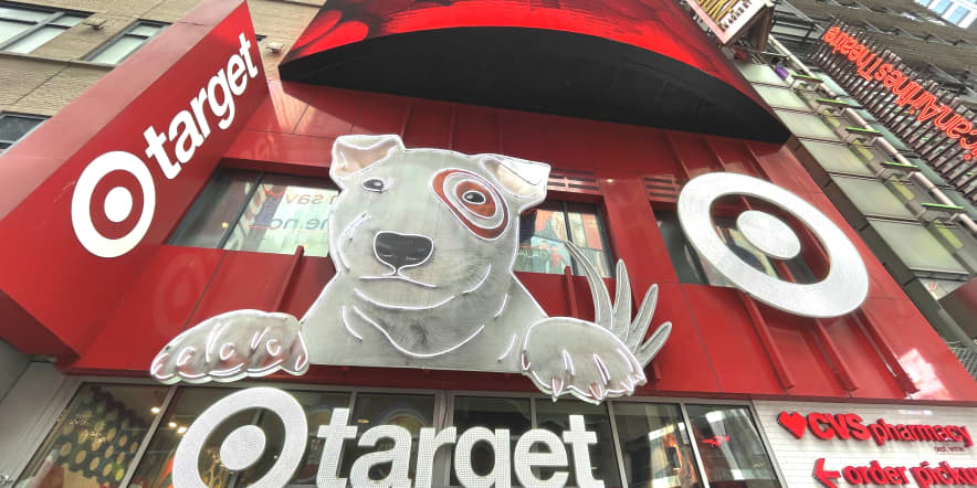 Target shares pop more than 12% as retailer boosts profits, despite lackluster sales forecast