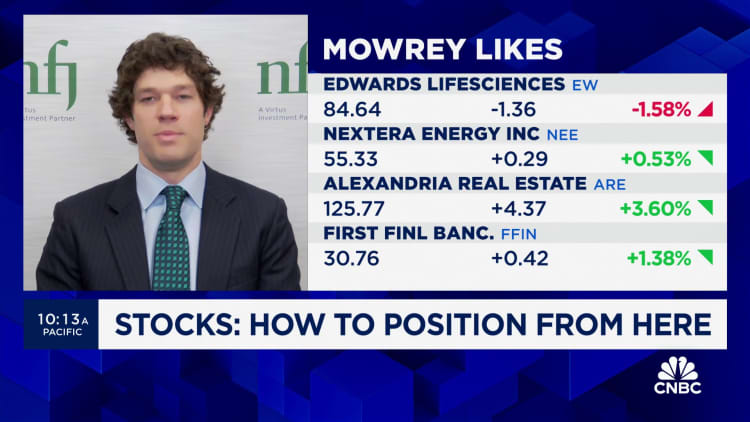 2-year bond yield indicates Fed should cut rates, says NFJ Investment's John Mowrey
