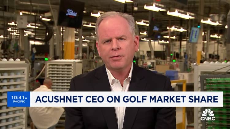 Acushnet CEO on the state of golf