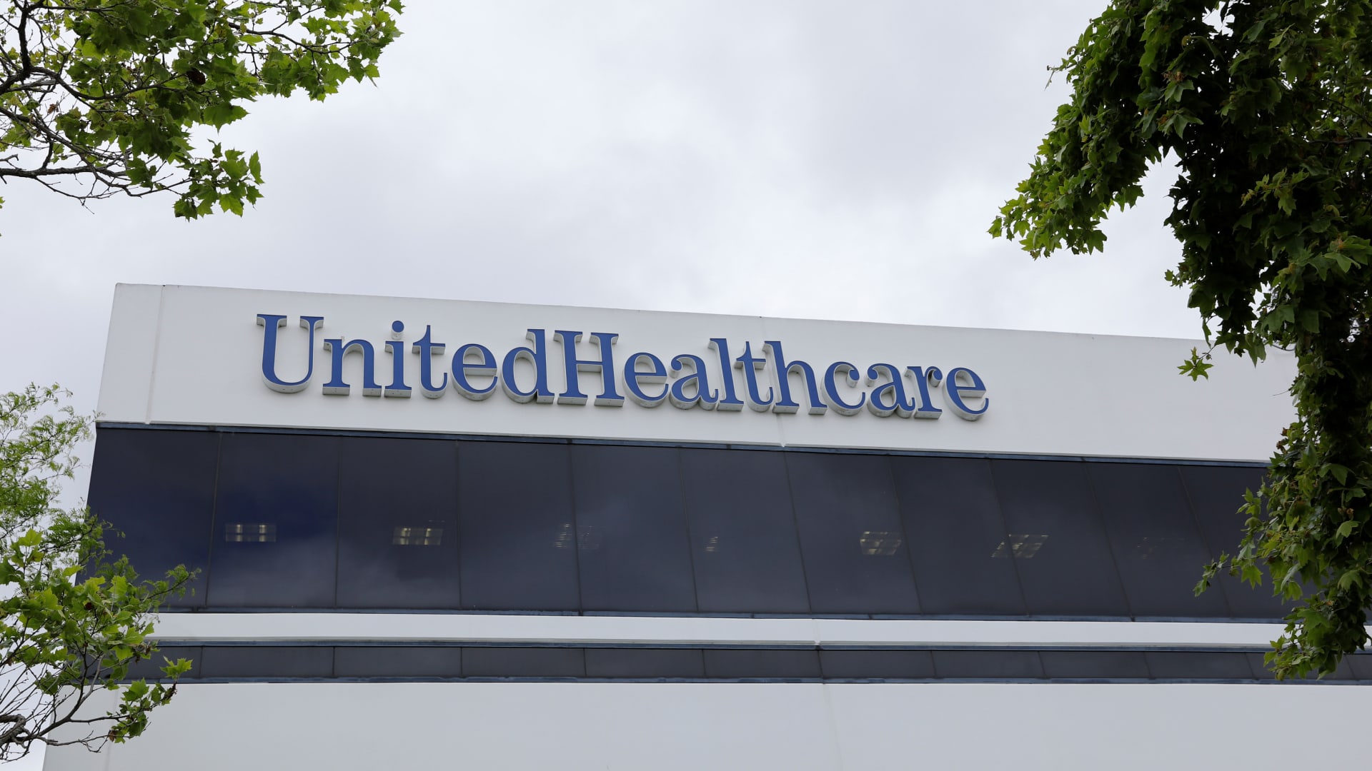 The corporate logo of the UnitedHealth Group appears on the side of one of their office buildings in Santa Ana, California, U.S., April 13, 2020. 