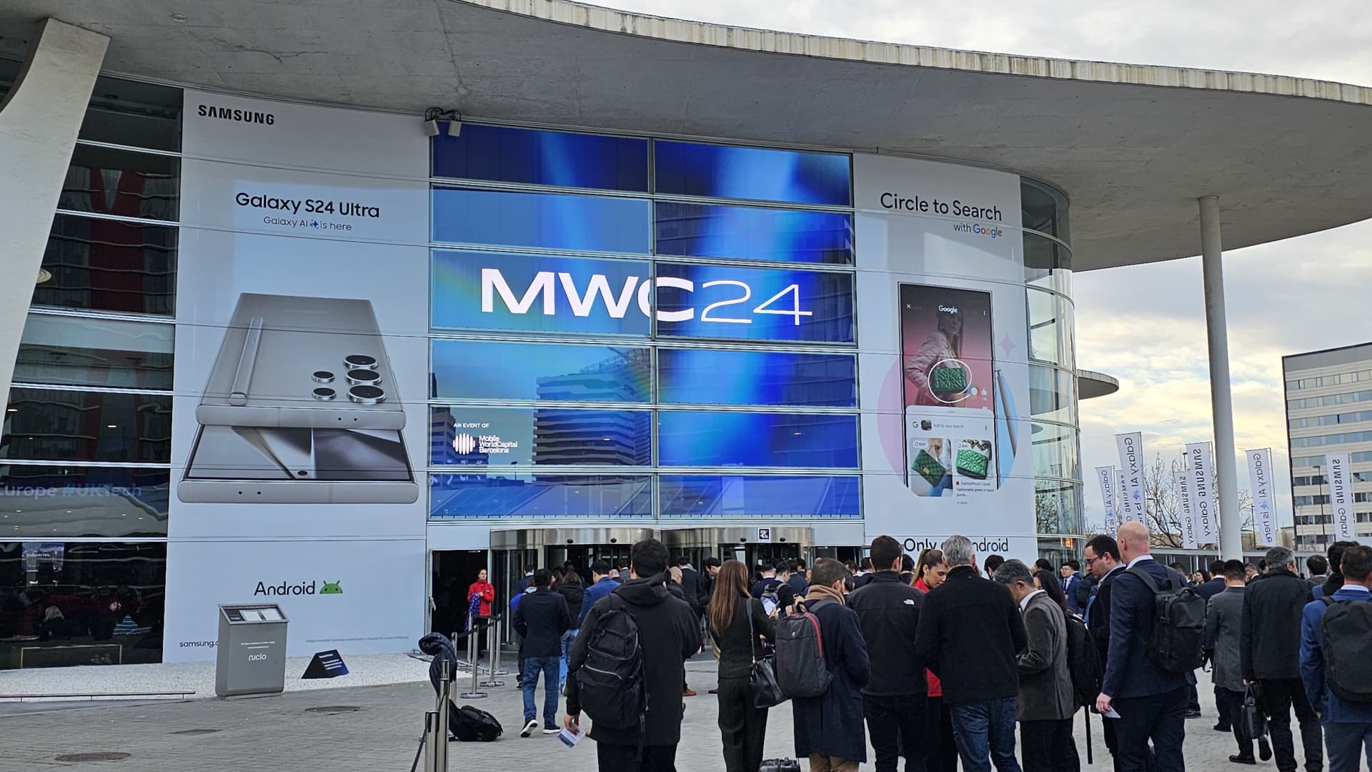 Mobile World Congress 2024, the world's biggest mobile trade show, had a lot of future-looking tech on display.