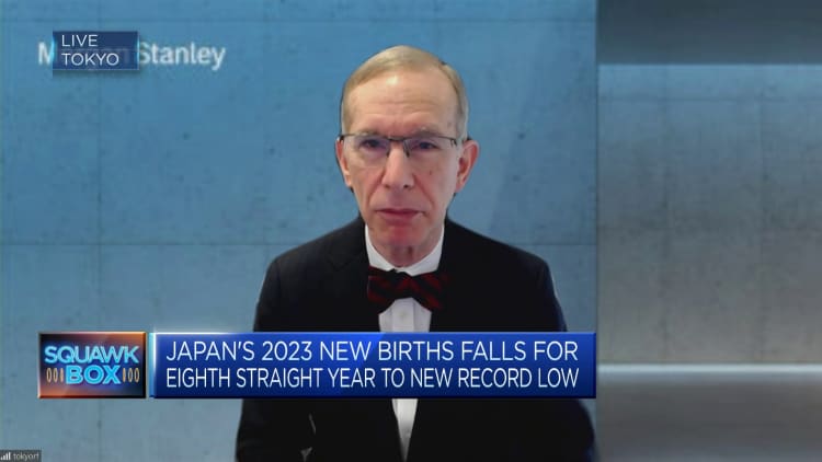 Japan is facing 'major, major' demographic issues, says Morgan Stanley economist