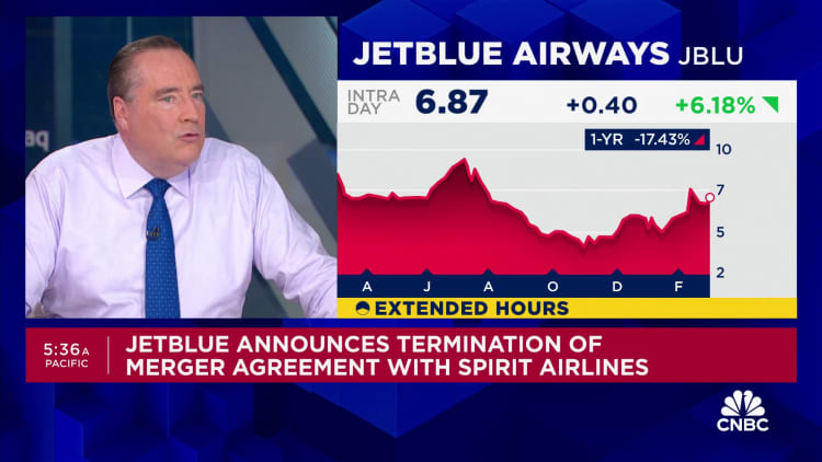 JetBlue announces termination of merger agreement with Spirit Airlines