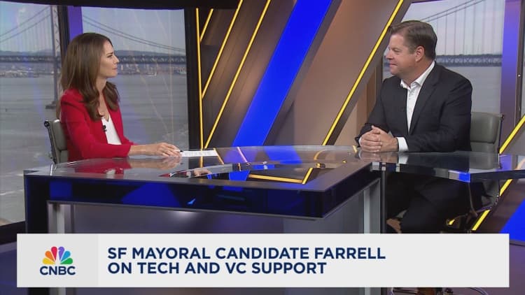 Venture capitalist Mark Farrell stakes his claim in the San Francisco mayor's race