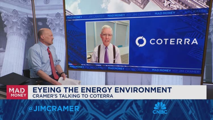 Coterra CEO Tom Jorden goes one-on-one with Jim Cramer