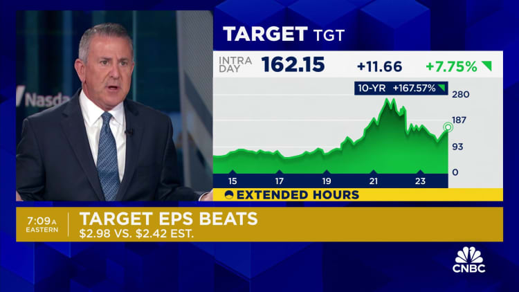 Target CEO Brian Cornell on earnings beat: We've seen a very resilient U.S. consumer