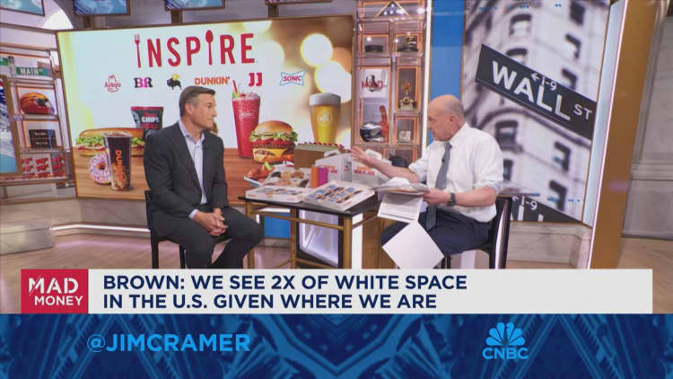 Inspire Brands CEO Paul Brown sits down with Jim Cramer