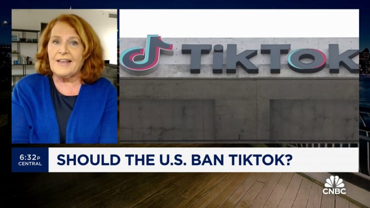 Denial of platform does not mean denial of freedom of speech: Fmr.  Senator Heidi Heitkamp on a possible ban on TikTok