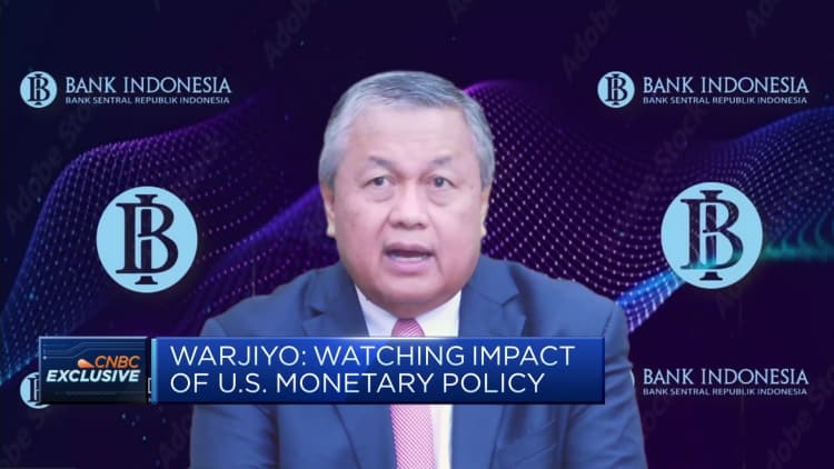 Bank Indonesia governor: We're watching for any 'global spillover' from U.S. monetary policy