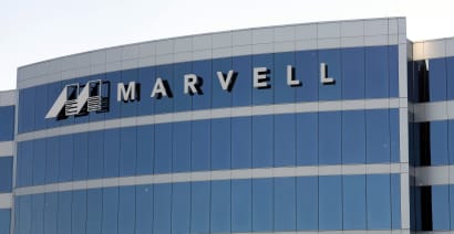 Marvell shares fall as chipmaker forecasts downbeat first-quarter results on weak enterprise demand 