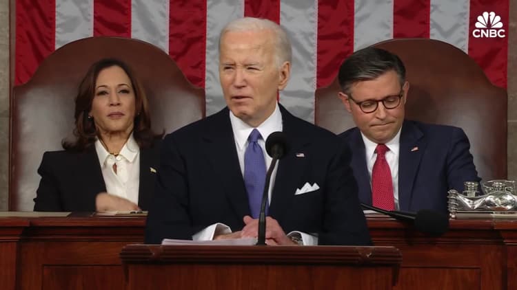 2024 State of the Union: Biden urges Congress to support Ukraine's fight against Putin
