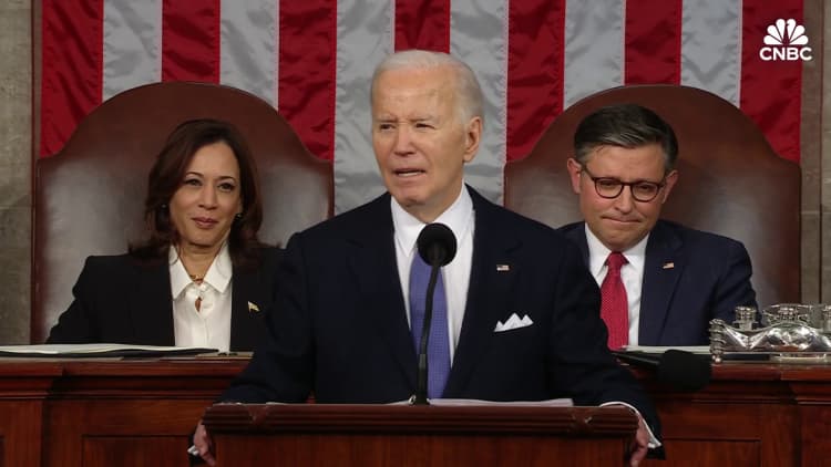 2024 State of the Union: Biden says no billionaire should pay lower tax rates than a teacher