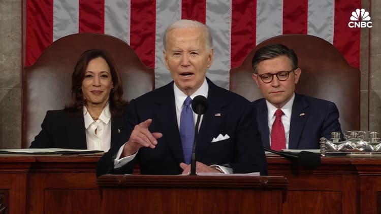 2024 State of the Union: Biden rails against 'shrinkflation', price gouging and junk fees
