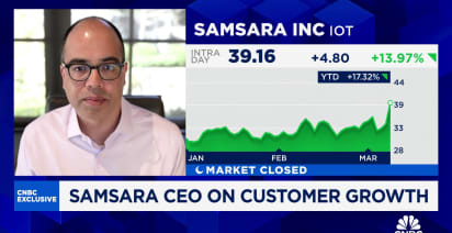 Samsara CEO talks growth prospects after stock hits 52-week high