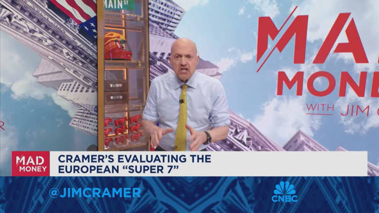 The European 'Super 7' is a great slate of companies, says Jim Cramer