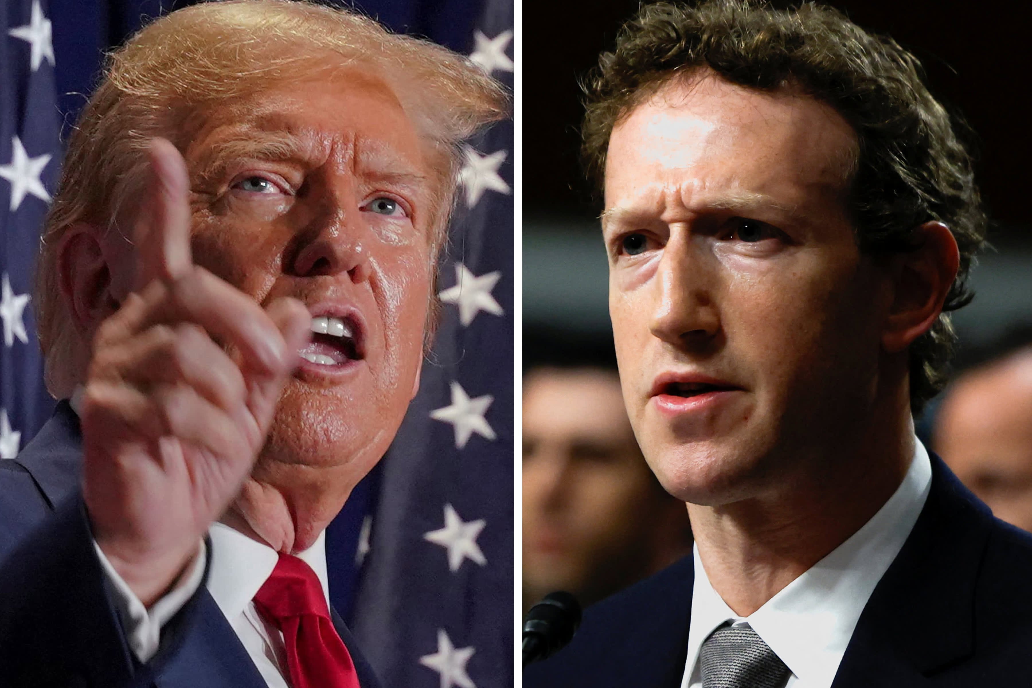 Trump hekelt Facebook, zegt dat het TikTok-verbod de meta zal verbeteren